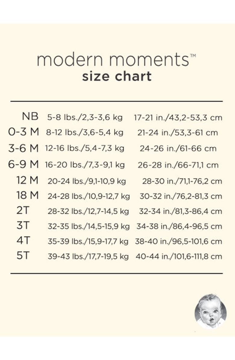 Modern Moments<sup>™</sup> by Gerber Raglan Sleeve Long Leg Romper, Alternate, color, Heather Gray