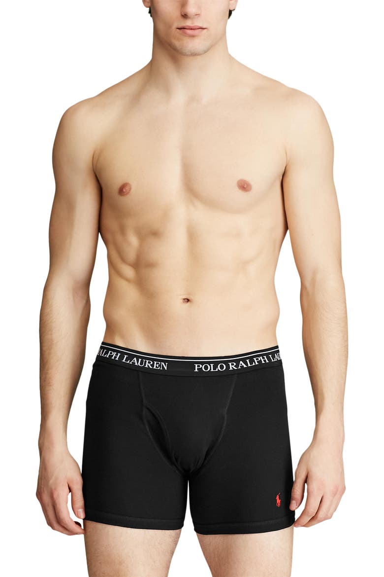 Assorted 5-Pack Cotton Boxer Briefs, Alternate, color, MULTICOLOR