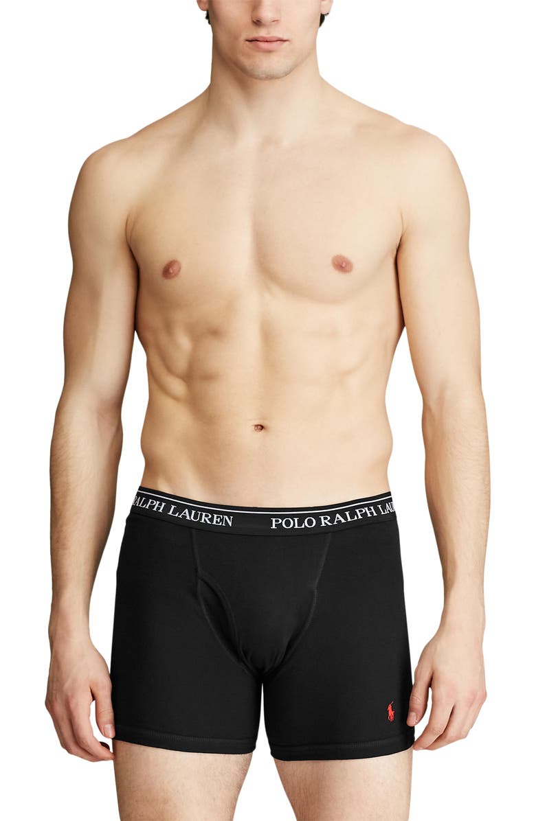 Assorted 5-Pack Cotton Boxer Briefs