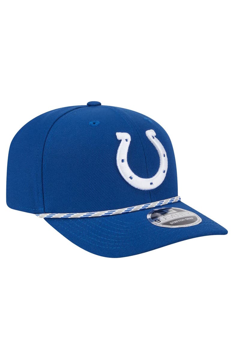 New Era Men's New Era Royal Indianapolis Colts Gameday Multi Rope 9SEVENTY Stretch-Snap Hat, Alternate, color, 
