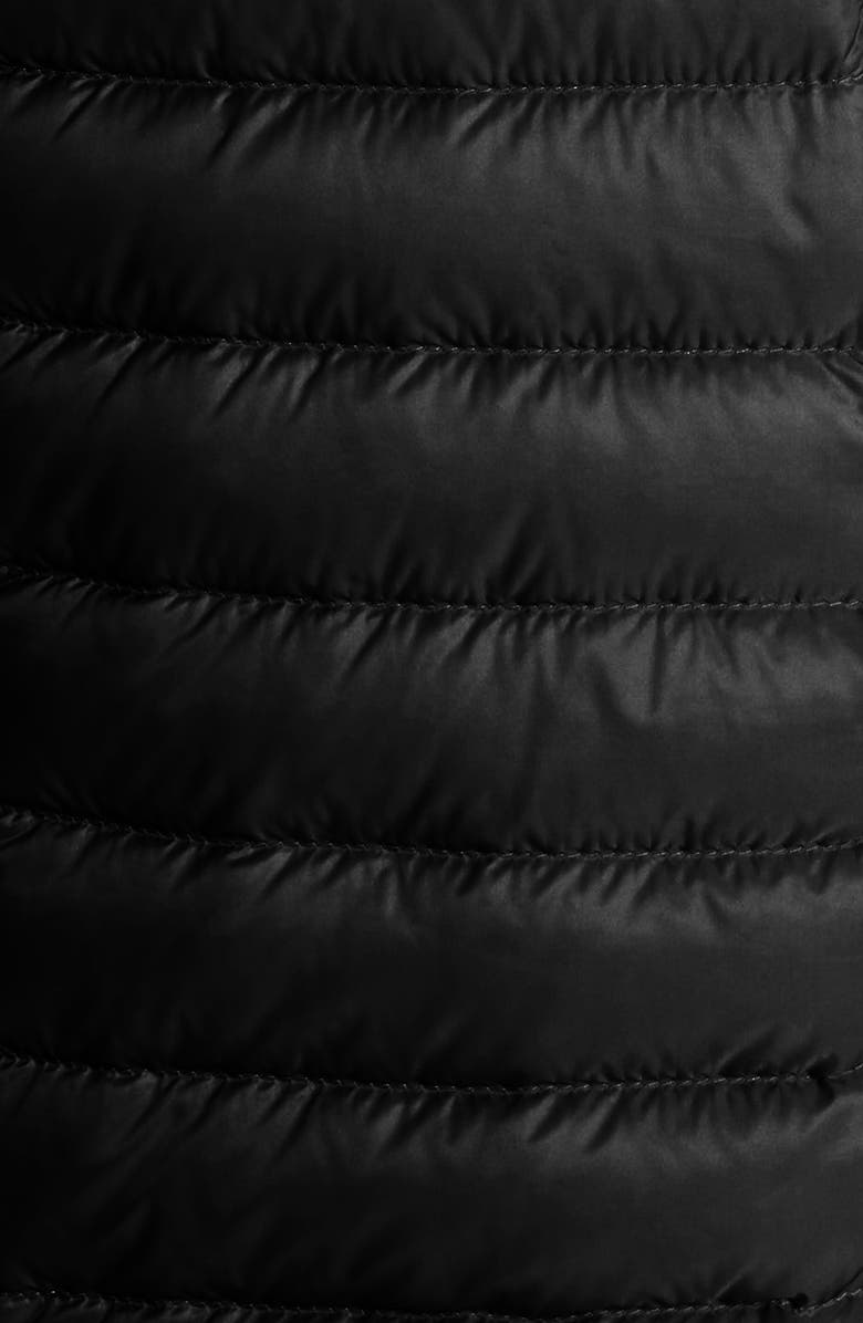 Moncler Barbel Fit & Flare Hooded Down Parka, Alternate, color, 