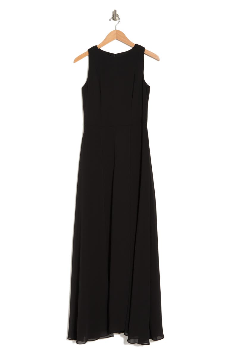Marina Chiffon Overlay Sleeveless Jumpsuit, Alternate, color, 