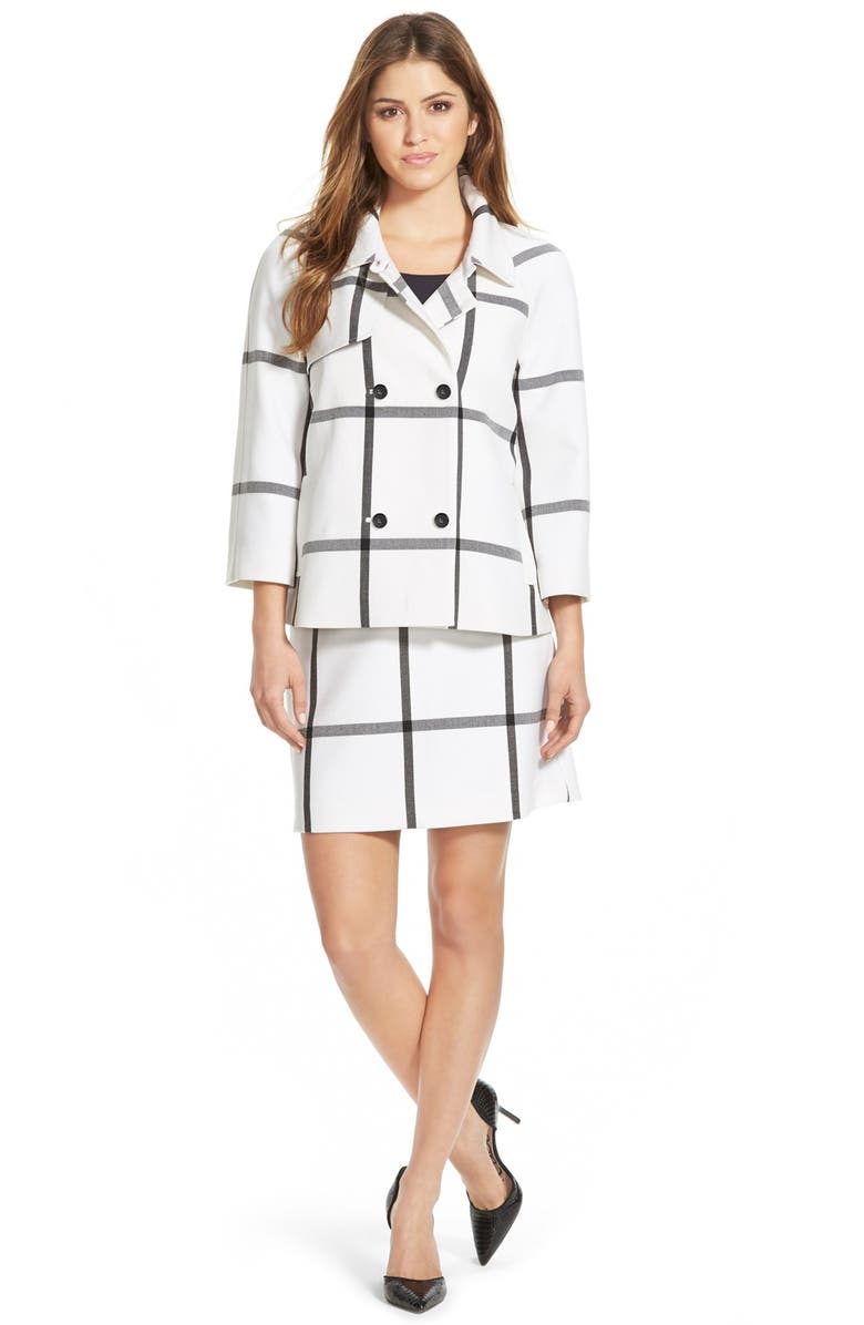 Halogen<sup>®</sup> Double Breasted Raglan Sleeve Jacket, Alternate, color,