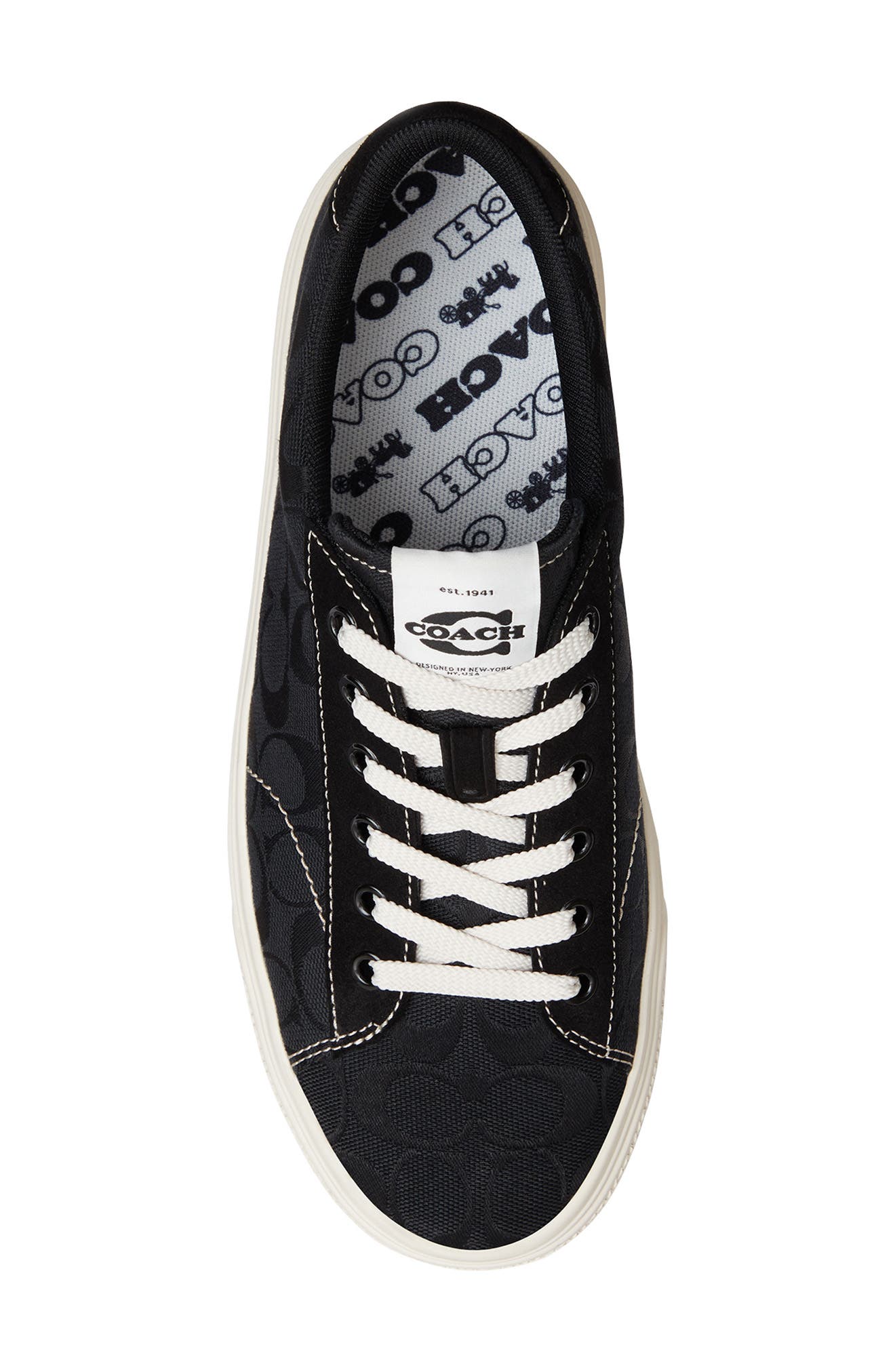 Skate Sneaker, Alternate, color, BLACK/ CHALK