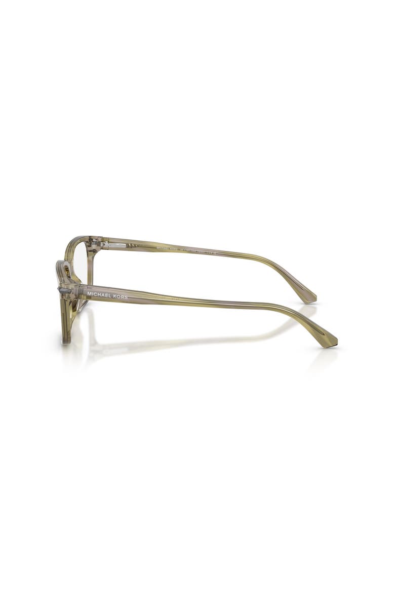 54mm Square optical glasses, Alternate, color, Green