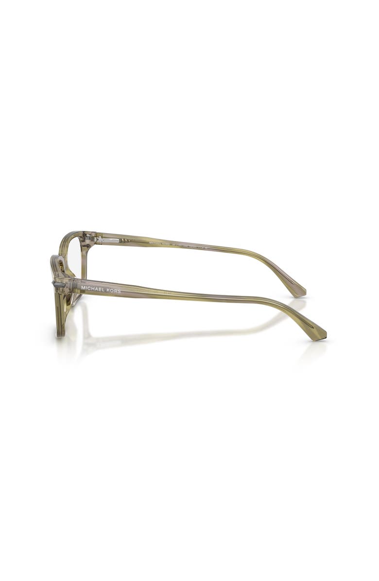 Michael Kors 54mm Square optical glasses, Alternate, color, Green