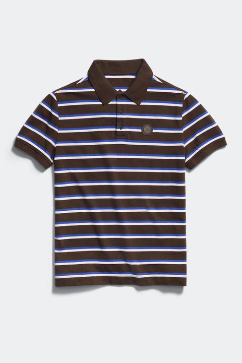 Beckley Striped Polo Tonal Disc