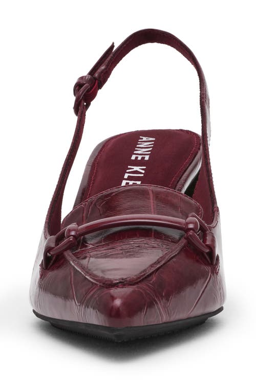 Anne Klein Royce Slingback Pointed Toe Pump