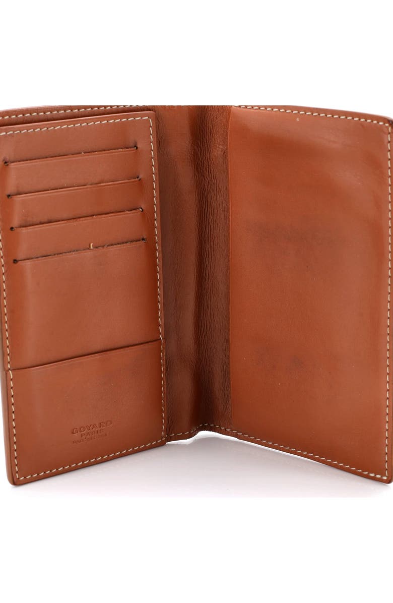 Pre-Owned Goyard Saint Marc Card Case Coated Canvas, Alternate, color, Black