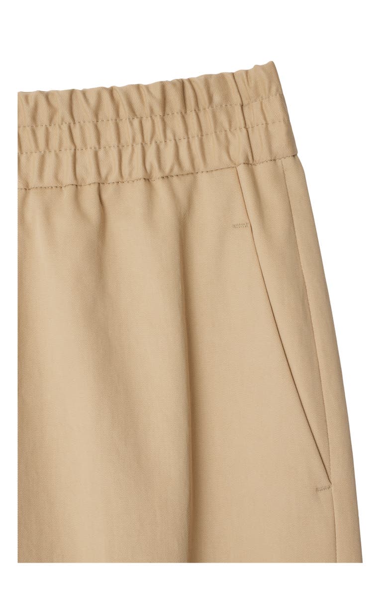 Burberry Cotton Tailored Trousers, Alternate, color, Cracker