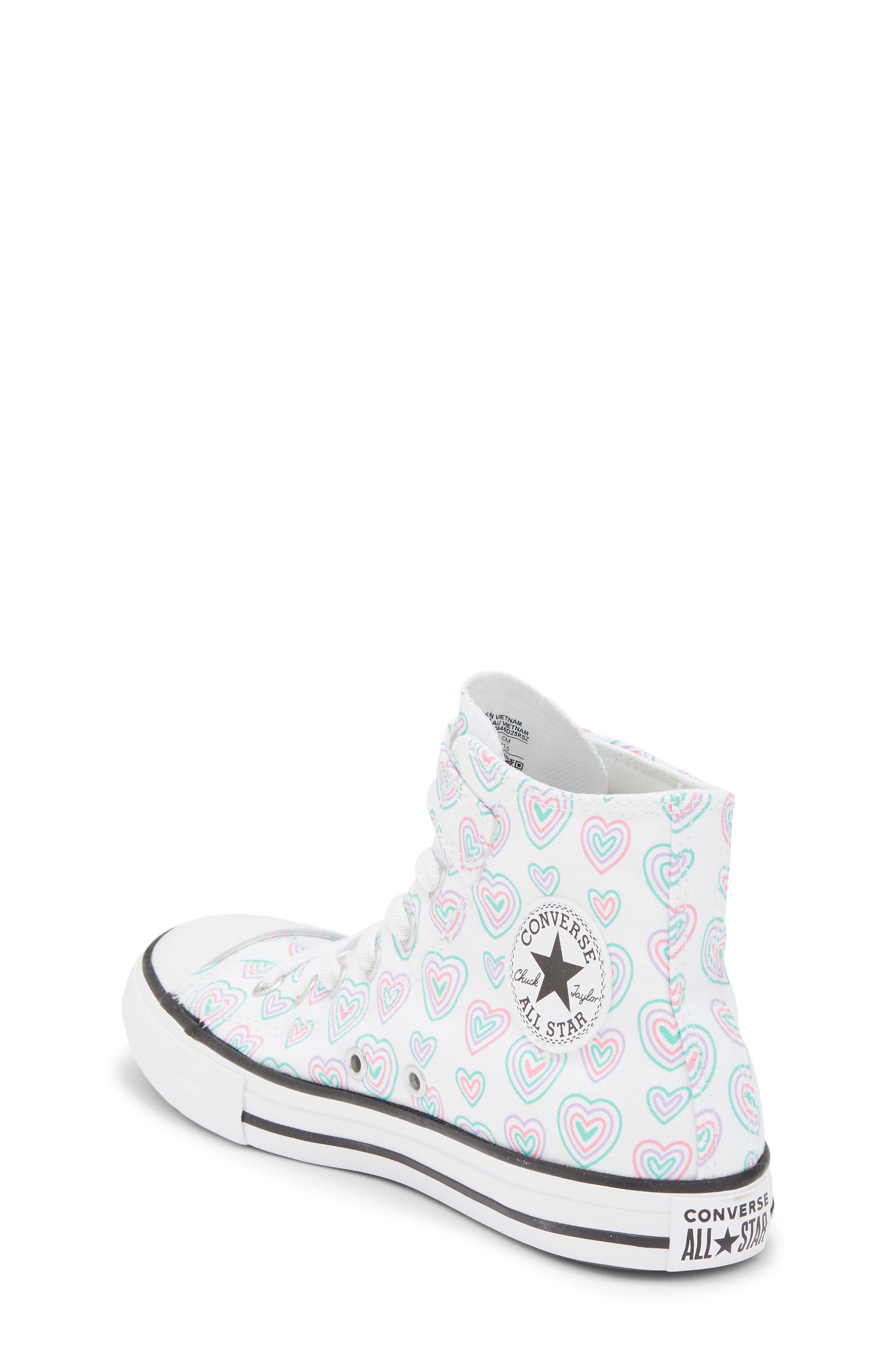 Converse Kids' Chuck Taylor<sup>®</sup> All Star<sup>®</sup> EVA Platform Sneaker, Alternate, color, White/ Oops Pink/ White