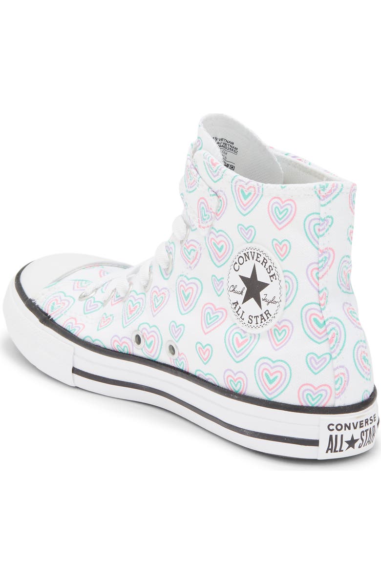 Converse Kids' Chuck Taylor<sup>®</sup> All Star<sup>®</sup> EVA Platform Sneaker, Alternate, color, White/ Oops Pink/ White