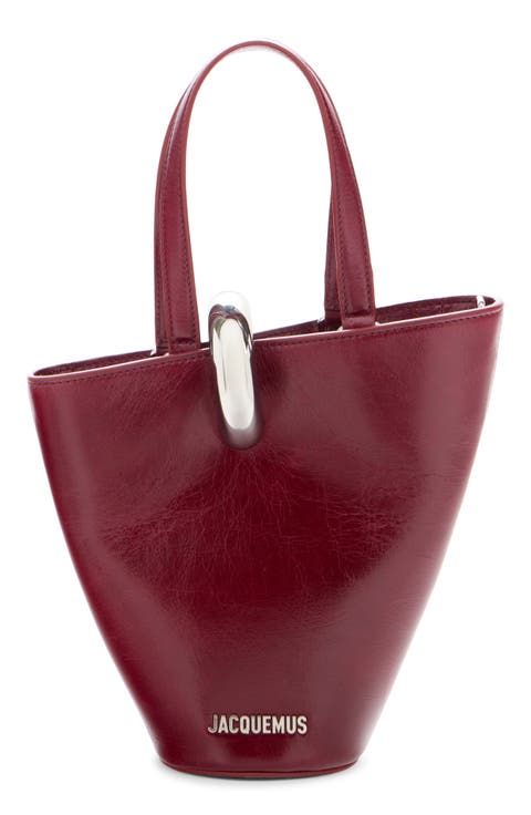 Le Bambola Moyen Leather Bucket Bag
