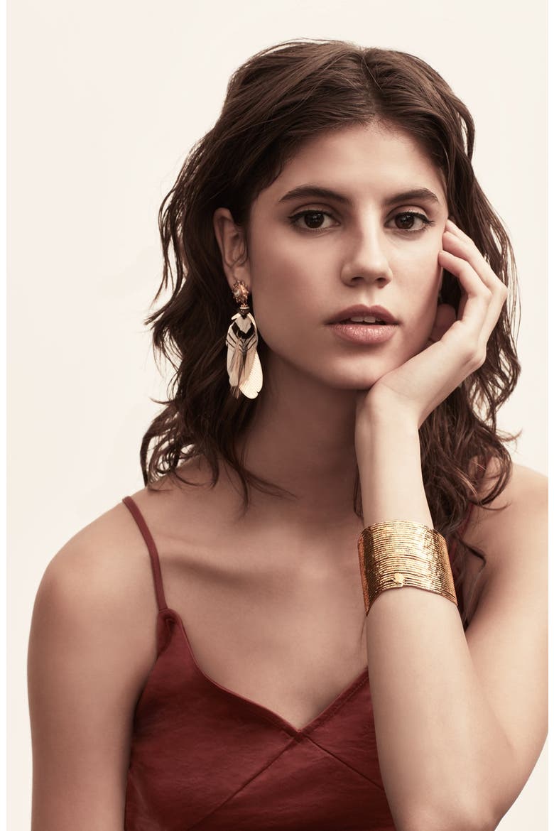 Wave Cuff, Alternate, color, ROSE GOLD