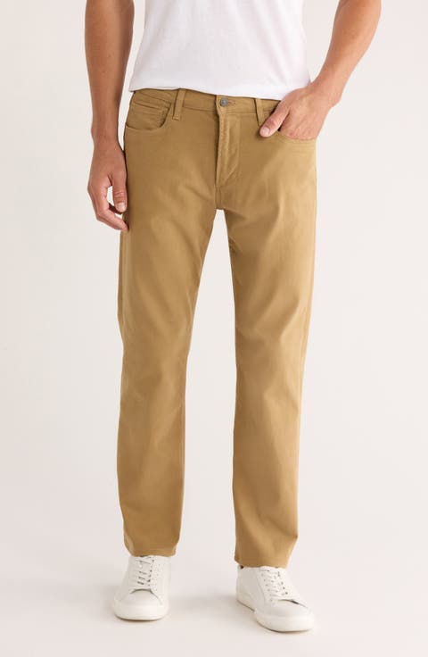 Elijah Relaxed Straight Leg Twill Pants
