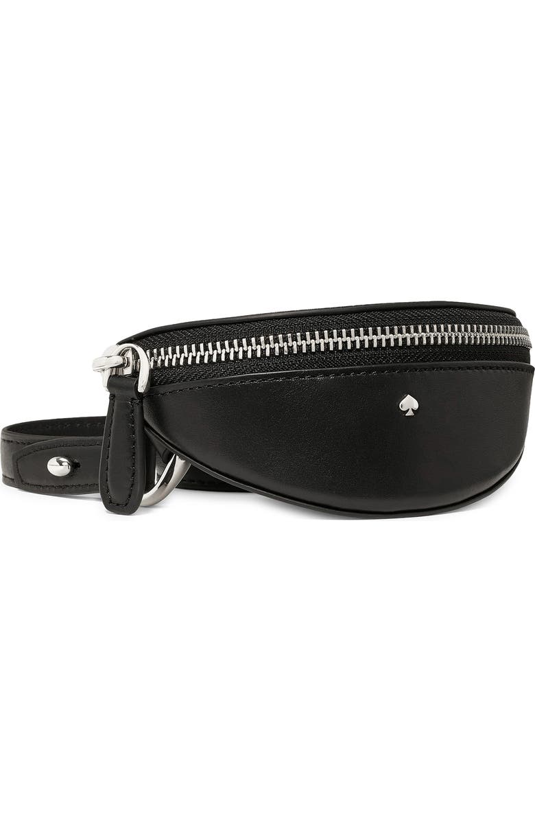 Kate Spade New York duo woven crossbody bag, Alternate, color, Black