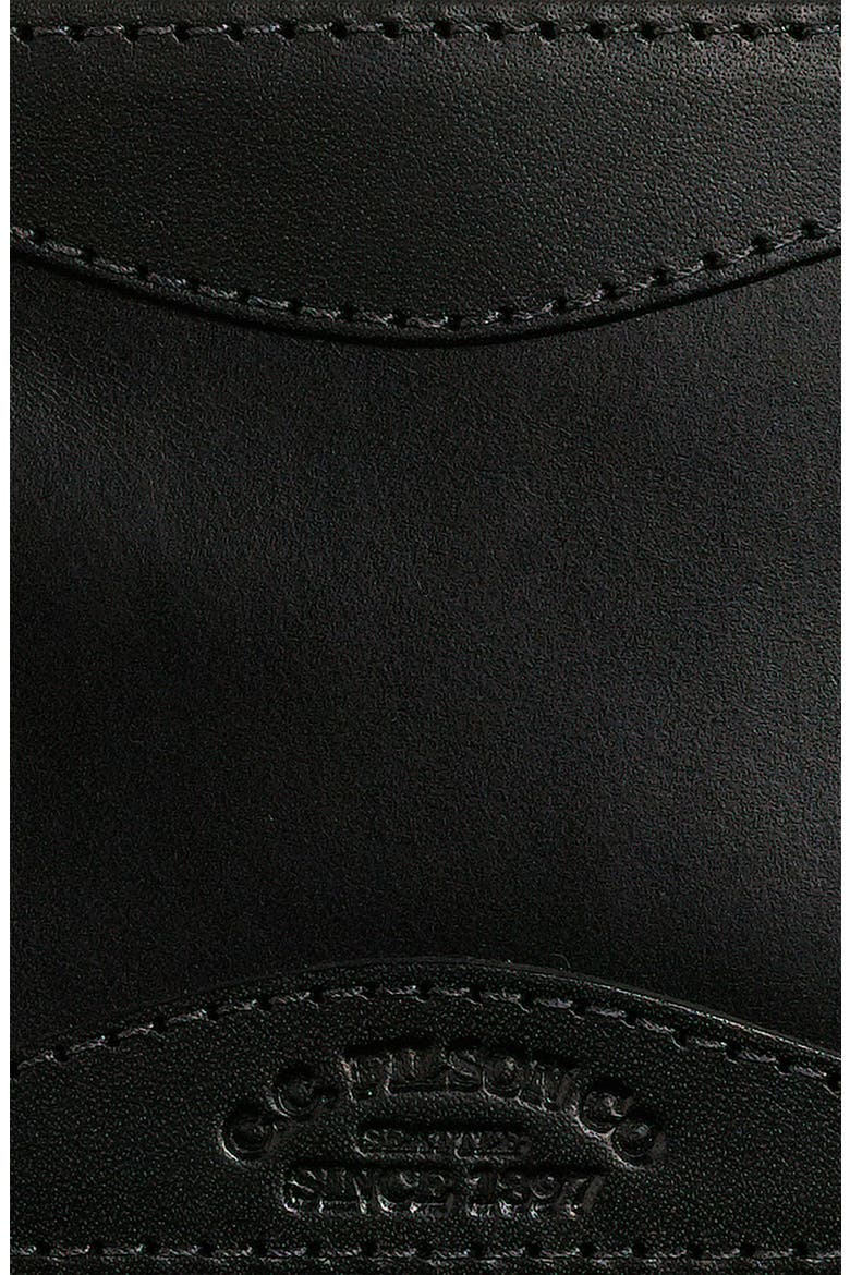 Money Clip Wallet, Alternate, color, BLACK