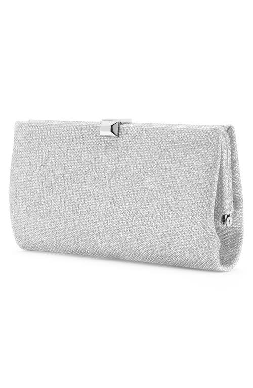 Stuart Weitzman The Vip Clutch In Silver