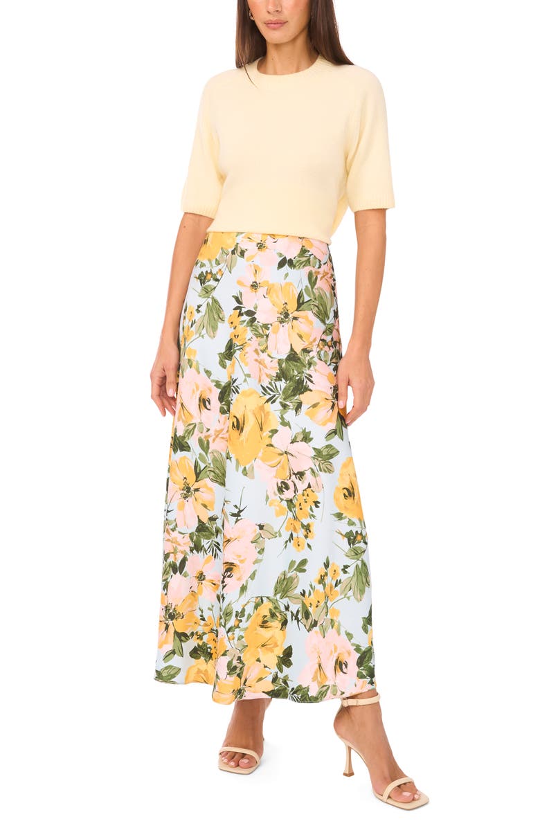 1.STATE Bias Maxi Skirt, Alternate, color, Ice Aqua