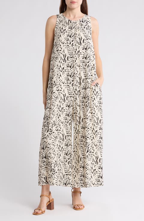 Tie Back Loose Jumpsuit