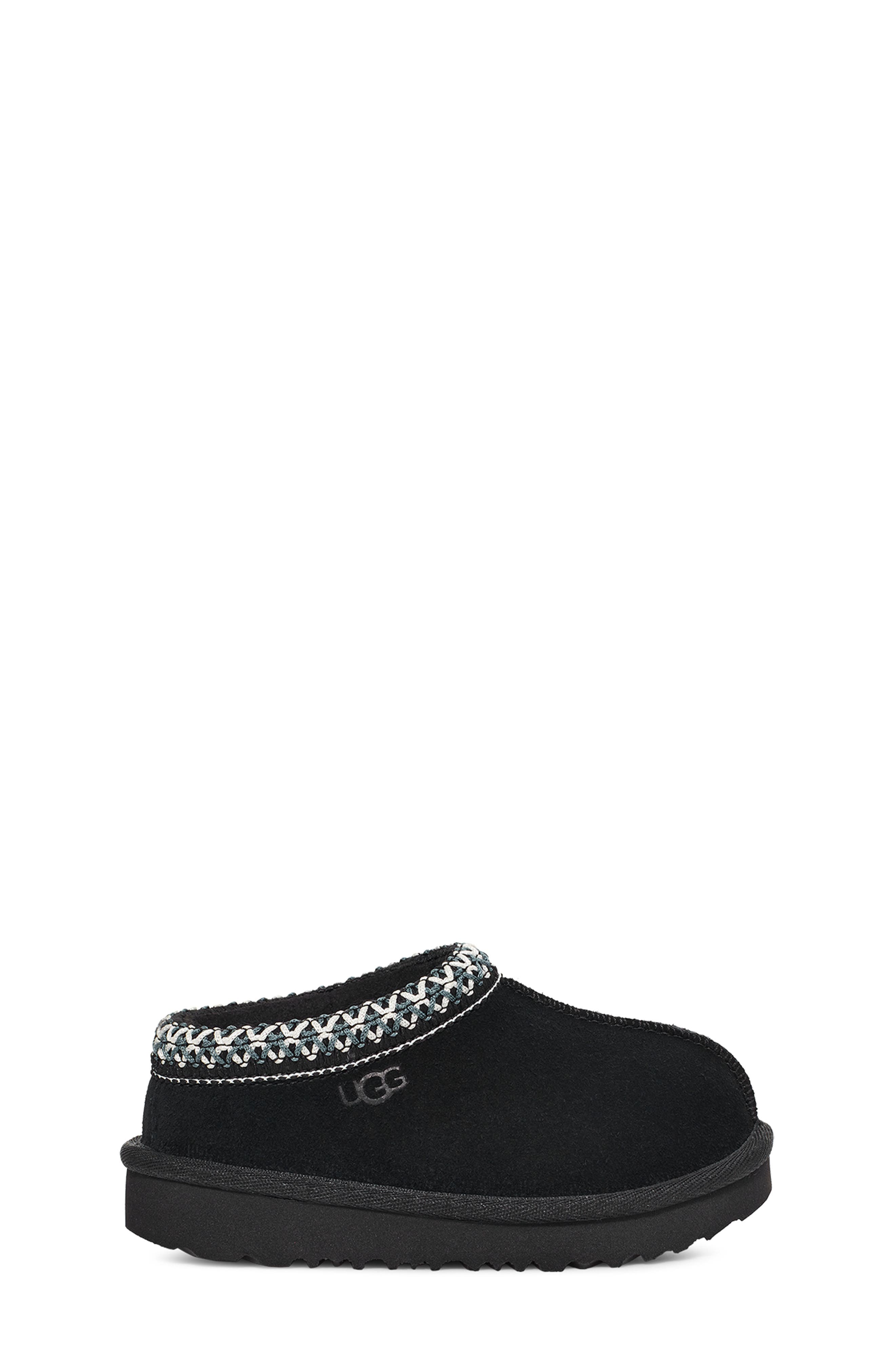 UGG<sup>®</sup> Kids' Tasman II Water Resistant Slipper, Alternate, color, Black