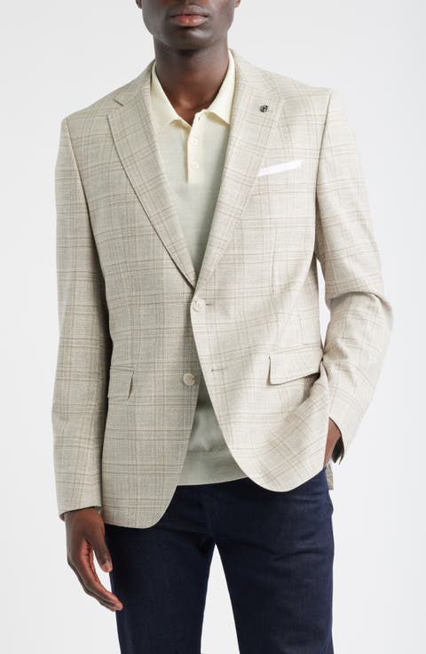 Hutson Slim Fit Plaid Sport Coat