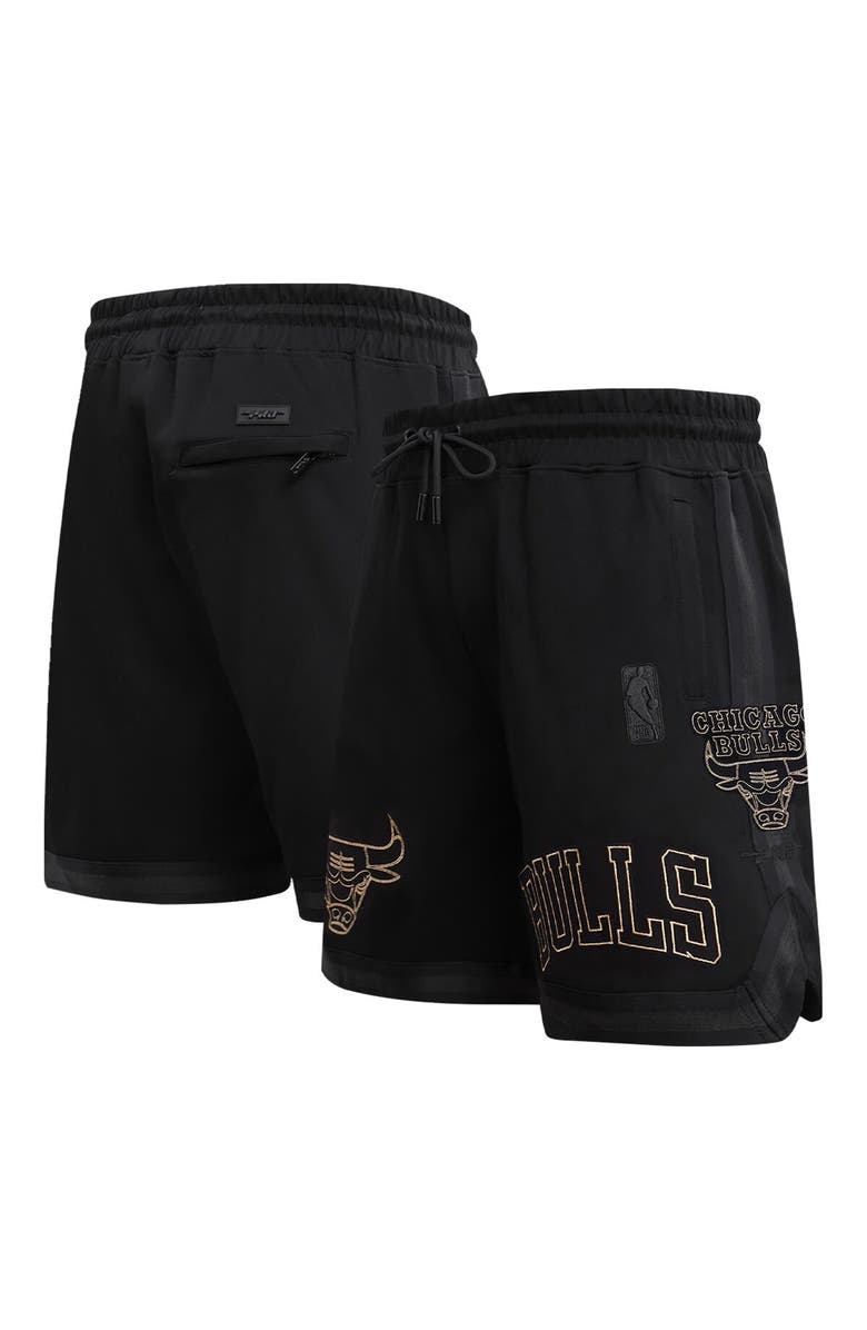 PRO STANDARD Men's Pro Standard Black Chicago Bulls Shorts, Alternate, color, Black