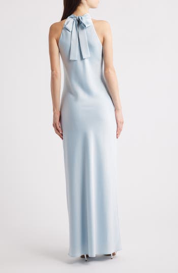 Violetta Matte Satin Gown