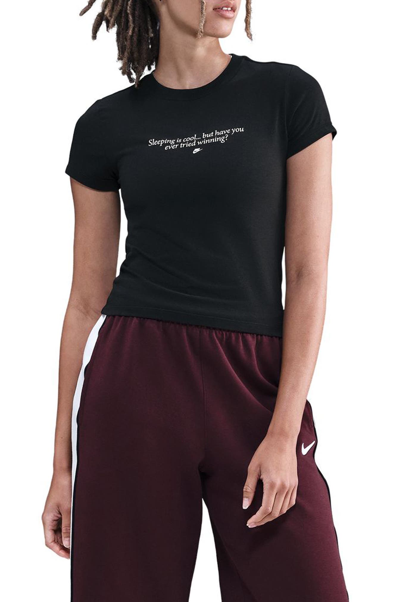 womens nike tees with sayings