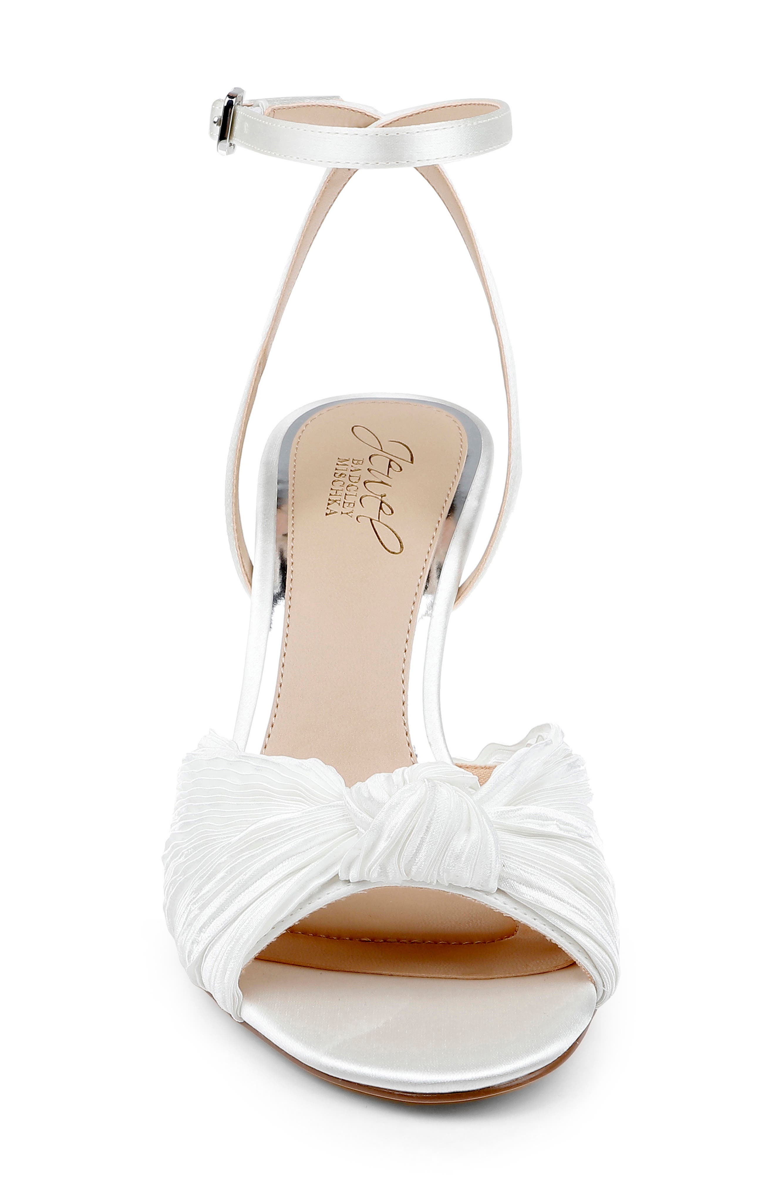 Ibis Ankle Strap Sandal, Alternate, color, IVORY FABRIC