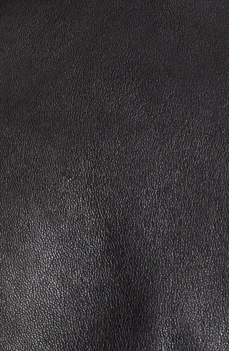 Bernardo Leather Moto Jacket, Alternate, color,