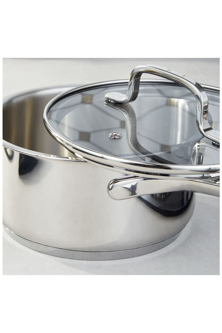 Dina Helix 9-Piece Cookware Set, Alternate, color, BLACK