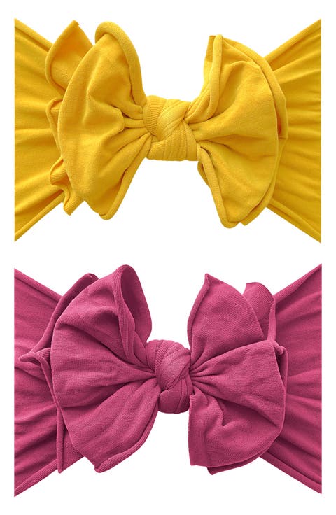 2-Pack Fab-Bow-Lous Headbands (Baby) (Nordstrom Exclusive)