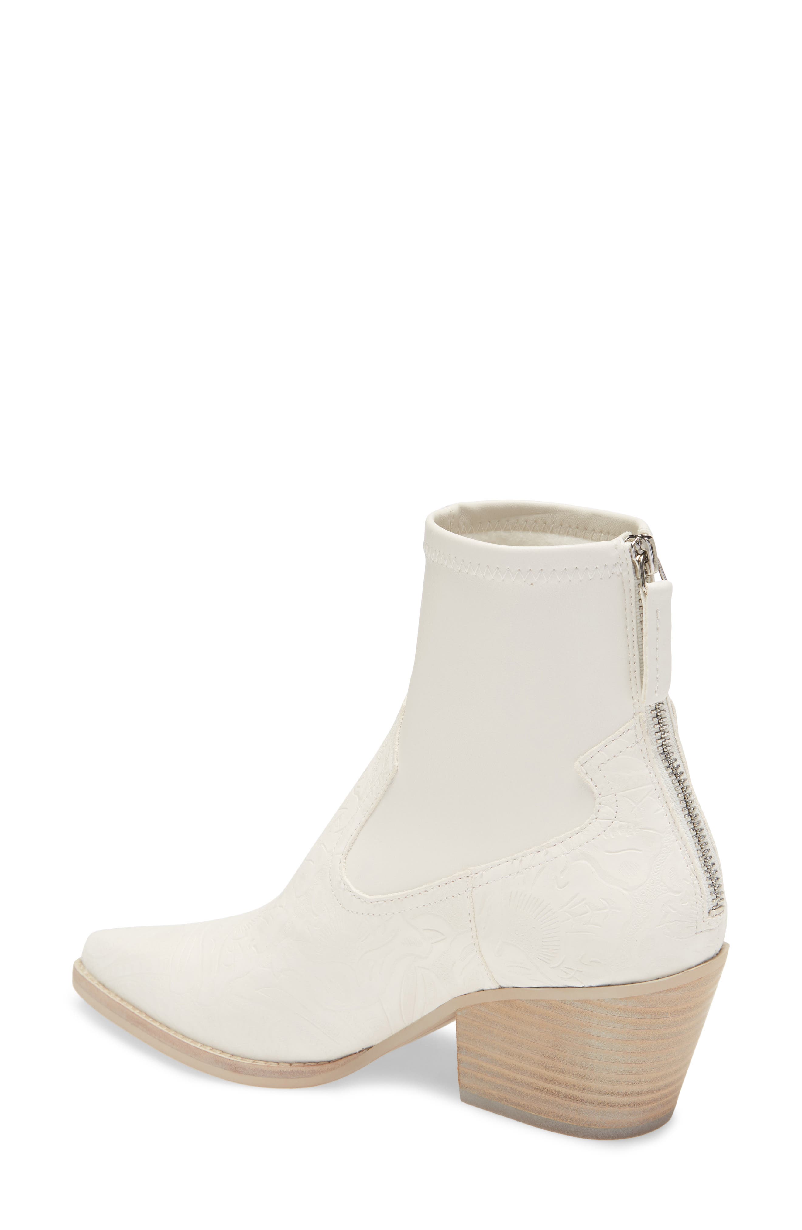 Shanta Bootie, Alternate, color, WHITE