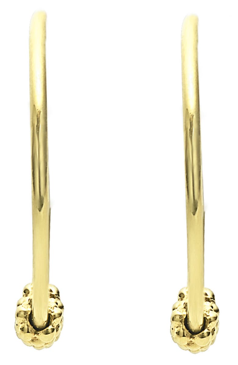 LAGOS Caviar Hoop Earrings, Alternate, color,