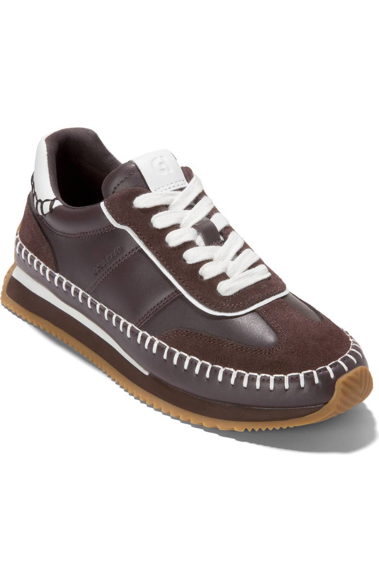 Cole Haan GrandPro Premier Sneaker, Main, color, Dk Choco White