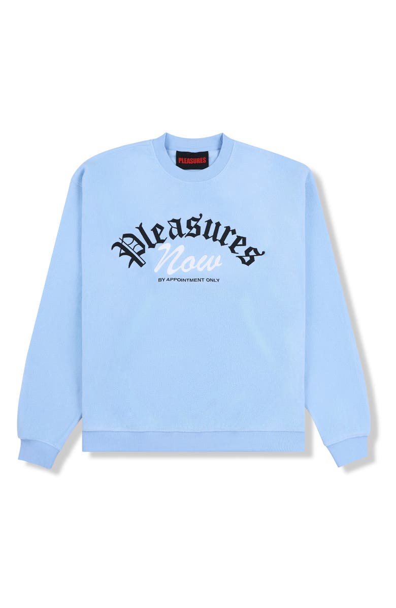 PLEASURES Appointment Fleece Sweatshirt, Alternate, color, 