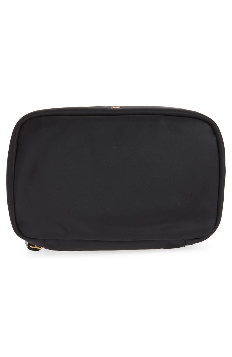 Anya Hindmarch Zip Around Nylon Jewelry Case, Alternate, color,