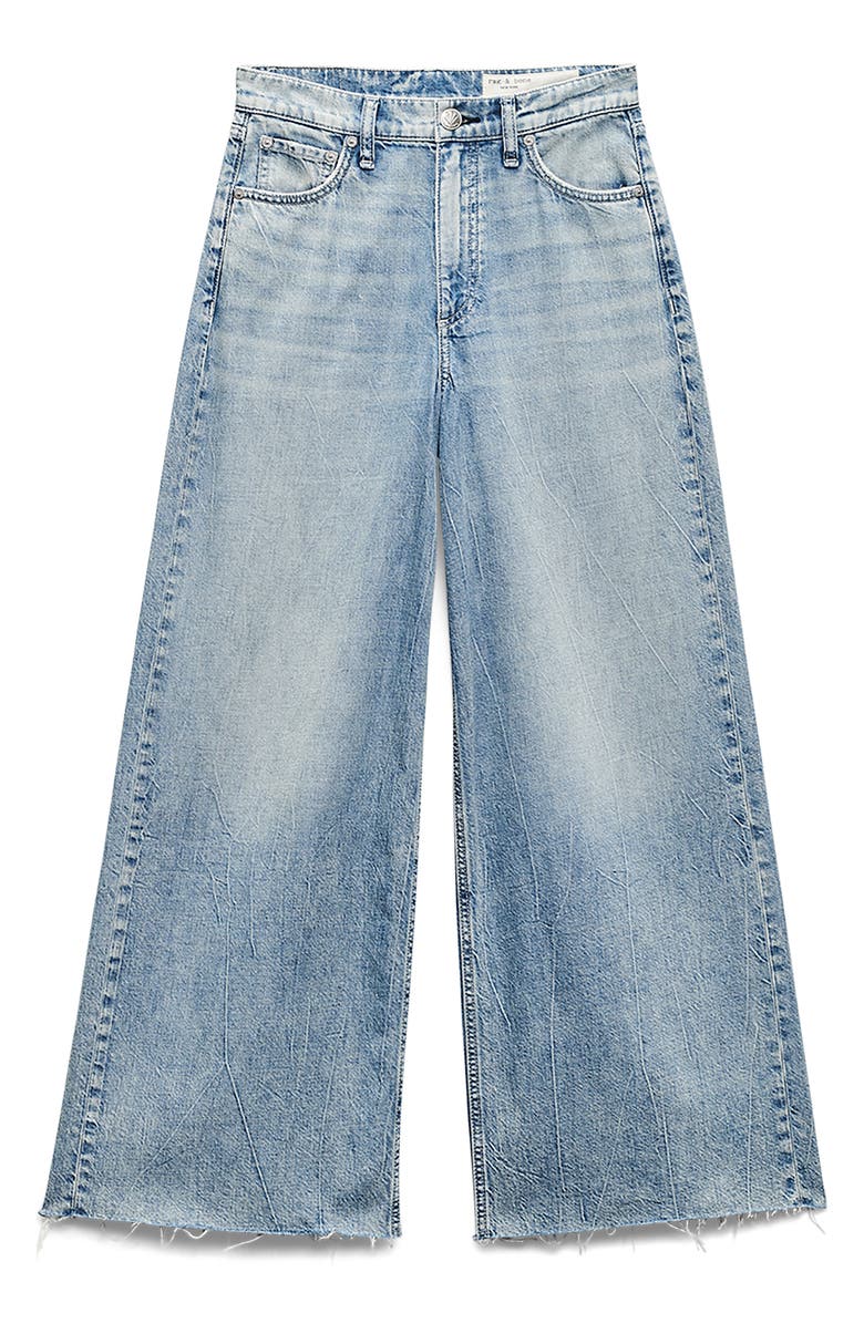 rag & bone Featherweight Sofie High Waist Wide Leg Jeans, Alternate, color, 