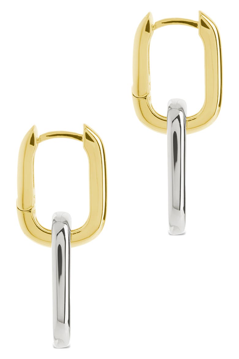 Estella Dualtone Dangle Earrings, Alternate, color, DUALTONE