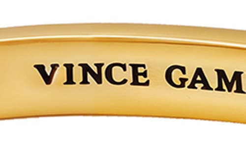 Vince Camuto Twisted Hinged Bangle Bracelet In Gold