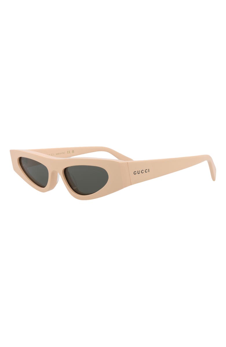 Gucci 51mm Cat Eye Sunglasses, Alternate, color, Pink Pink Grey
