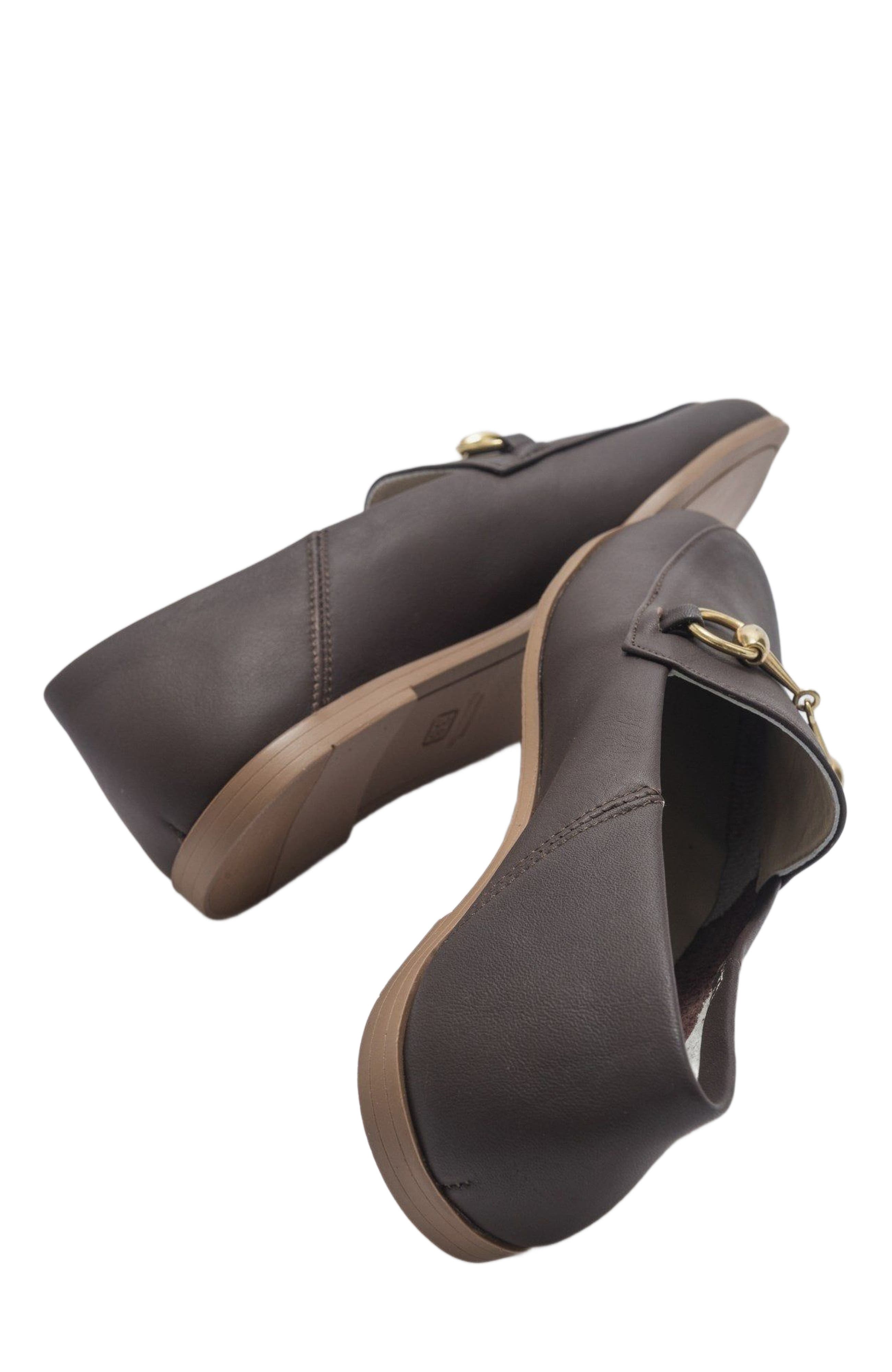 Forever & Always Shoes Penny Leather Horsebit Loafers, Alternate, color, Brown Leather