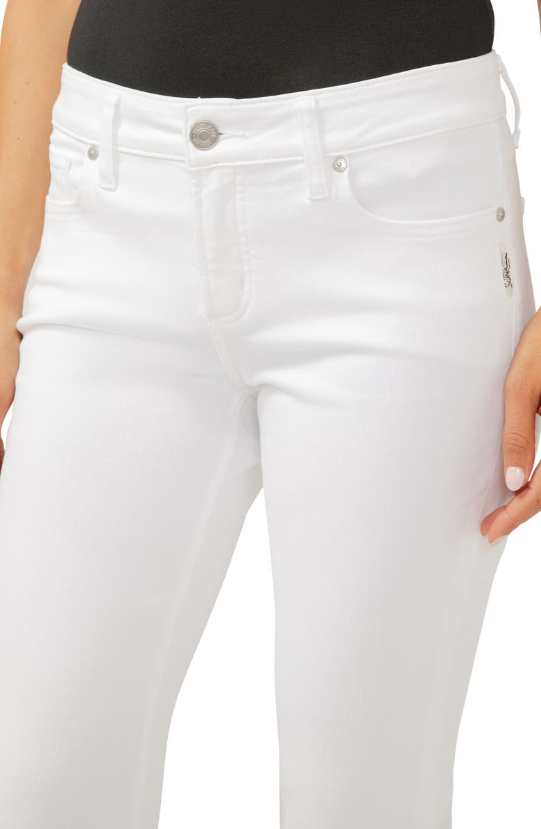 Silver Jeans Co. Elyse Curvy Mid Rise Capri Jeans, Alternate, color, 