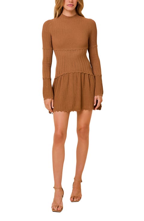Amara Ribbed Minidress