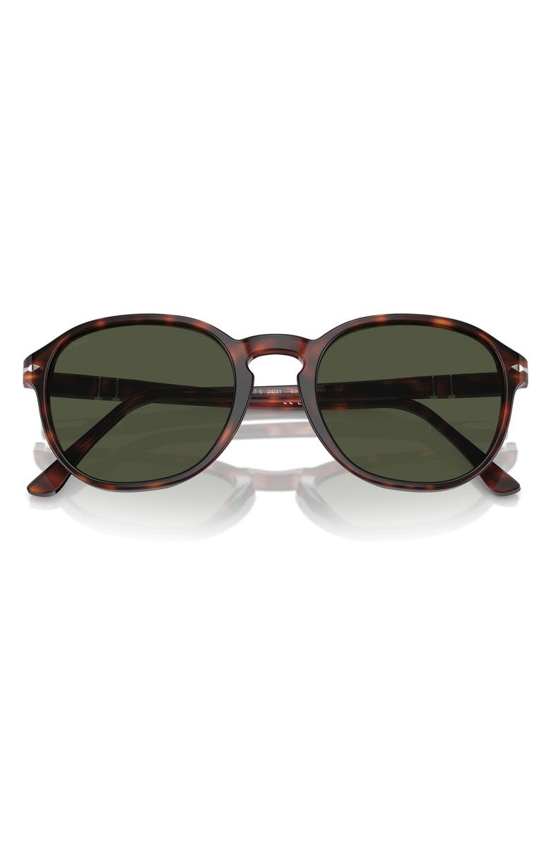 Persol 55mm Pillow Sunglasses, Main, color, Havana