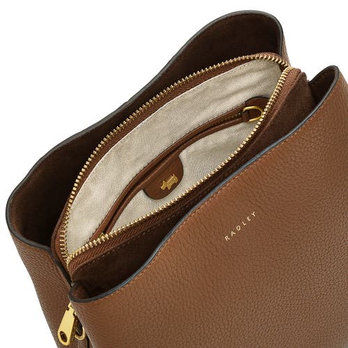 Radley London Dukes Place Medium Compartment Crossbody Bag In Saddle