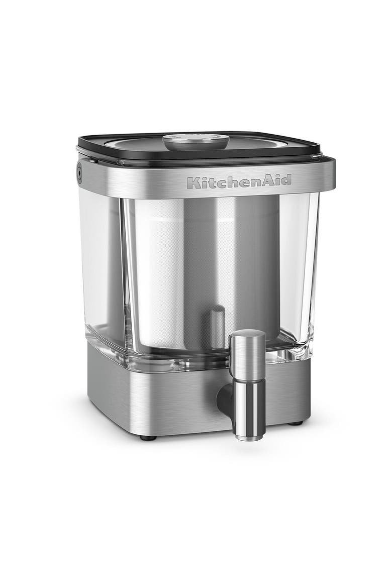 38 oz Cold Brew Coffee Maker, Main, color, Brushed Stainless Steel
