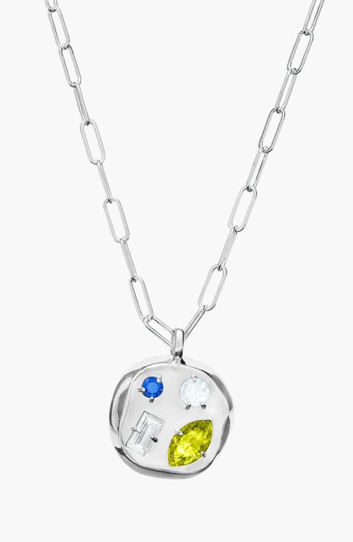 Birthdate Co. The August Birthdate Silver Pendant In August 2nd - Silver