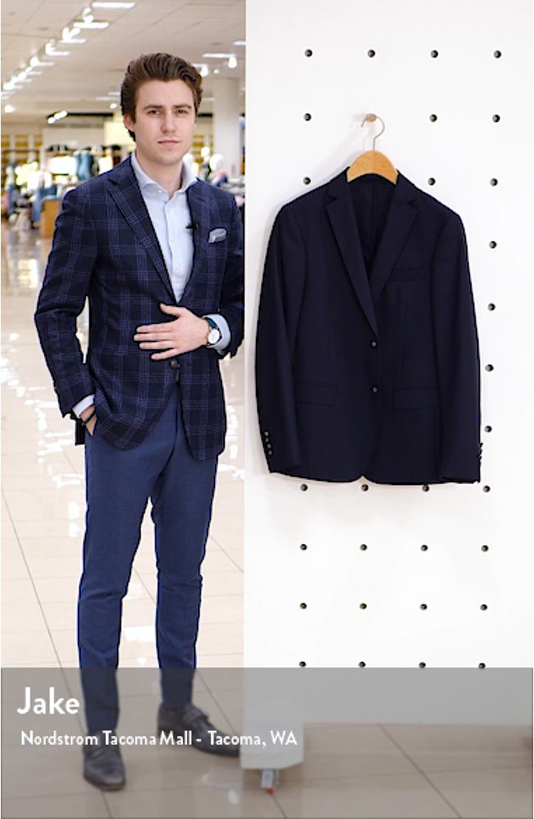 Slim Fit Wool Jacket, sales video thumbnail